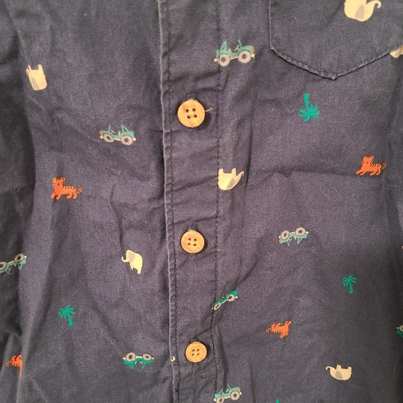 🌟5/$25 Carter's Baby Romper Size 24 Months - Picture 4 of 6